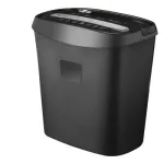 Deli E9947 kryžminio pjovimo popieriaus smulkintuvas, 10 lapų talpa, 18 L krep&scaron;elis, juodas
