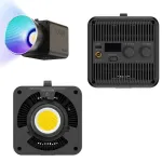 Ulanzi ML100 RGB dviejų spalvų LED &scaron;viesa, 2700-6500K