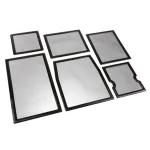 Demciflex dulkių filtrų rinkinys, skirtas Cooler Master HAF XM - juoda/juoda