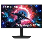 Samsung LS27HG702SUXEN 27 colių 4K UHD OLED žaidimų monitorius, 165Hz, 0.03ms, HDR, auk&scaron;čio reguliavimas, Pivot, VESA