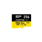 Silicon Power Inspire microSDXC 256GB atminties kortelė su kortelių skaitytuvu (SP256GBSTXLA2VC2)