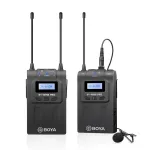 BOYA BY-WM8 Pro-K1 UHF dviejų kanalų belaidė lavalier mikrofonų sistema