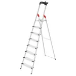 HAILO L80 ComfortLine aliuminės kopėčios, 8 pakopų