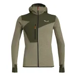 Salewa Puez 2 Dry Ilgomis Rankovėmis Su Gobtu Ir Visu Ilgiu Užtrauktuku Vyri&scaron;ka XL Tamsiai Alyvuogių Melange