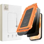 TECH-PROTECT Quick Set Spy+ privatumo grūdintas stiklas ekrano apsaugai 2 vnt. iPhone 18 Pro Max
