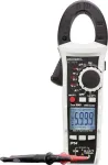 VOLTCRAFT VC740 skaitmeninis srovės matuoklis (clamp meter), True RMS, 600 A, ISO kalibruotas, IP54, CAT IV 600 V VC-8473105