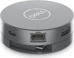 Dell 6-in-1 USB-C daugiafunkcis adapteris DA305Z - HDMI, DisplayPort, VGA, USB-A, USB-C PD, Gigabit Ethernet