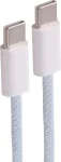 SHIVERPEAKS USB-C į USB-C įkrovimo kabelis 2.0 240W PD 3.1 EPR 1,5 m mėlynas pintas tekstilinis BS14-22151