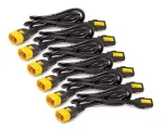 APC maitinimo laidas AP8702S-WW, C13&ndash;C14, fiksavimo, 0,6 m