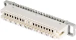 EFB-Elektronik ECOVOICE atjungimo blokas, 10 porų, LSA-Plus/IDC, baltas/pilkas (46005,1)