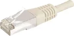 EXERTIS CONNECT CAT.6a F/UTP komutacinis kabelis, 0,3 m, pilkas, 10 Gbps 859501