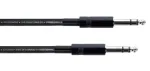 Cordial 14818 garso jungties kabelis 6,3 mm Jack Stereo - 6,3 mm Jack Stereo, 6 m, juodas PVC, vytos poros