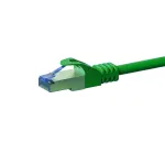 DSIT CAT 6a S/FTP LSZH Ethernet tinklo kabelis, 0,5 m, žalias DC-6A3-005