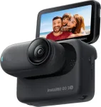 Insta360 GO 3S Standard Edition (128GB) Midnight juoda veiksmo kamera