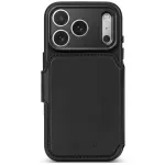 Decoded Leather Detachable Wallet odinis dėklas, skirtas iPhone 18 Pro / 17 Pro, MagSafe, juodas
