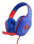 Trust GXT 415SM Zirox laidinės ausinės žaidimams, mėlyna, raudona