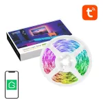 LED juosta Gosund SL1 WiFi RGB 2,8 m &ndash; i&scaron;manus ap&scaron;vietimas su Tuya