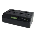 StarTech.com 4 lizdų USB 3.0 eSATA į SATA atskiras 1:3 HDD kietojo disko kopijavimo dokas