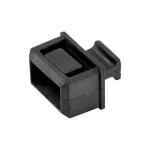 StarTech.com SFP dulkių dangteliai &ndash; 10 vnt., SFP, guma, juodi, tinklo jungikliui, 14,6 mm, 10,1 mm
