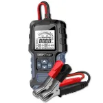 Qoltec 52487 akumuliatorių tikrintuvas su LCD ekranu, 12V ir 24V, 3&ndash;250 Ah, juodos ir mėlynos spalvos