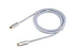 USB-C į USB-C laidas EQUIP 3,0 m &mdash; USB 3.2 Gen 2, 10 Gbps, PD 100W, 4K/60Hz, baltas