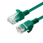 Microconnect V-UTP6A03G-SLIM tinklo kabelis, žalias, 3 m, Cat6a, U/UTP (UTP)