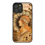 Dėklas iPhone 12 Pro Max man and wood &ndash; zodiako juoda
