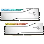 G.Skill Trident Z5 Royal 32 GB DDR5 atminties komplektas (2 x 16 GB), 7200 MHz, CL34 vėlinimas, F5-7200J3445G16GX2-TR5S, sidabrinės spalvos