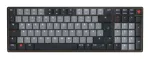 CHERRY KW 550 MX LP klaviatūra Home/Office USB + Bluetooth QWERTZ voki&scaron;ka juoda