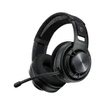 Turtle Beach Atlas Air belaidės atviros ausinės žaidimams asmeniniame kompiuteryje su 24 bitų auk&scaron;tos i&scaron;tikimybės garsu, transliacijų klasės mikrofonu, plūduriuojančiais ausų gaubtais, atminties putomis ir Bluetooth