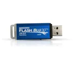 Kanguru FlashBlu30 SuperSpeed USB3.0 64GB |Saugus USB atmintukas| Fizinė ra&scaron;ymo apsaugos jungiklis | Suderinamas su Windows Ready Boost