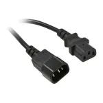 Synergy21 Netzkabel 230V Kaltger&auml;te IEC-C13(Buchse)/Kaltger&auml;te IEC-C14(Stecker), 3m