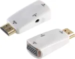 Kabelio keitiklis ShiverPeaks S/CONN 10-01001 HDMI Type A &ndash; VGA D-Sub + 3,5 mm, baltas