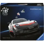 3D dėlionė Ravensburger Iconics Porsche 911 GT3 Cup &ndash; modelio replikos rinkinys