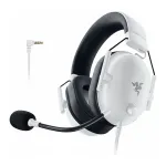 BlackShark V3 X Hyperspeed for PlayStation, belaidės ausinės žaidimams Baltos, 2,4 GHz raktas, Bluetooth, USB