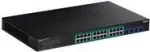 TRENDnet TPE-30284 &ndash; Smart valdomas komutatorius &ndash; 24 prievadai 10/100/1000 (PoE+) + 4 prievadai 10 Gigabit SFP+ &ndash; montuojamas į stelažą &ndash; PoE+ (370 W) &ndash; AC 100&ndash;240 V