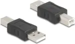 DeLOCK 67198 Jungties keitiklis USB Type-A į USB Type-B Juodas