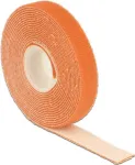 Lipnusis dirželis (kabliukas/kilpa) DeLOCK 18742, oranžinis, 13 mm x 3 m