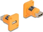 DeLOCK D-Type modulis USB 2.0 Type-A lizdas-lizdas oranžinis
