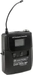 Belaidis mikrofonas Omnitronic UHF-300 juostinis siųstuvas 823&ndash;832 / 863&ndash;865 MHz