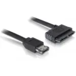 Laidas eSATAp / Micro SATA DeLOCK 84416 1m Juodas