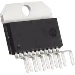 Galios garso stiprintuvo integrinis grandynas Texas Instruments LM3886T, vienkanalis, TO-220-11 korpuse