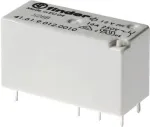 FIN 41.61.9 12V - Įki&scaron;ama relė 1x UM 250V/16A 12V RM 5,0mm (41.61.9.012.0010)