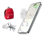 Cellularline Tracy &ndash; daiktų sekiklis, suderinamas su iOS ir Android, skirtas raktams, kuprinei ir asmeniniams daiktams rasti