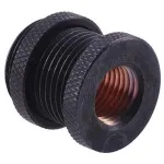 Alphacool 17069 žalvarinė jungtis chromuota juoda mink&scaron;tai žarnai 31 mm 24 mm 46 g