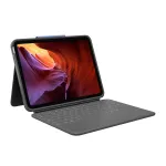 Logitech Rugged Folio - QWERTY - Ispani&scaron;kas - 1,8 cm - 1,2 mm - Apple - iPad (10-os kartos) Model: A2696 - A2757 - A2777