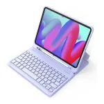 Belaidė Bluetooth klaviatūra Inateck KB04002 &mdash; QWERTY, jutiklinė dalis, 280 mAh baterija, violetinė &mdash; suderinama su iPad Air 11 colio (6/7 karta)