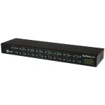StarTech.com 16 prievadų USB į serialą adapterio &scaron;akotuvas, USB 2.0 Type-B, Serial, 480 Mbit/s, Juoda, Plienas, 36 W