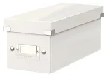 Leitz Click & Store WOW dėžutė CD laikymui, balta, kartoninė, 143x352x136 mm