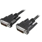 Techly DVI-D Dual Link kabelis 1,8 m (DVI-8100)